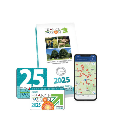 Guide des étapes France Passion 2025 France Passion RG-113215