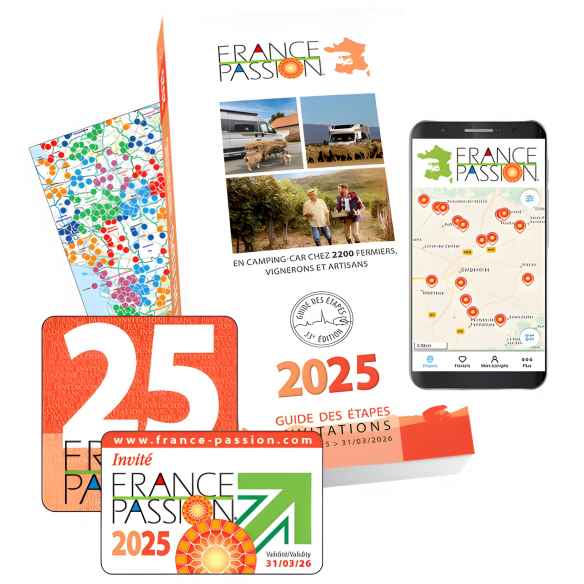 Guide des étapes France Passion 2025 France Passion RG-113215