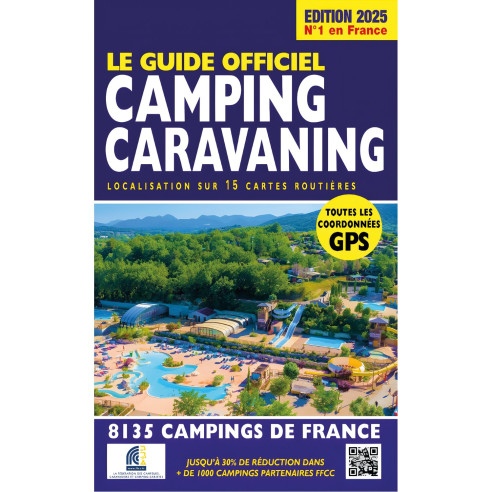 Guide Officiel Camping Caravaning 2025 Motor Presse RG-113225