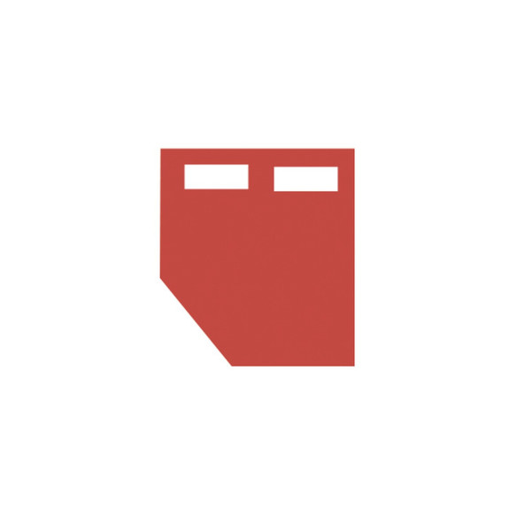 130 x 190 cm pan coupé droit Wol RG-660261