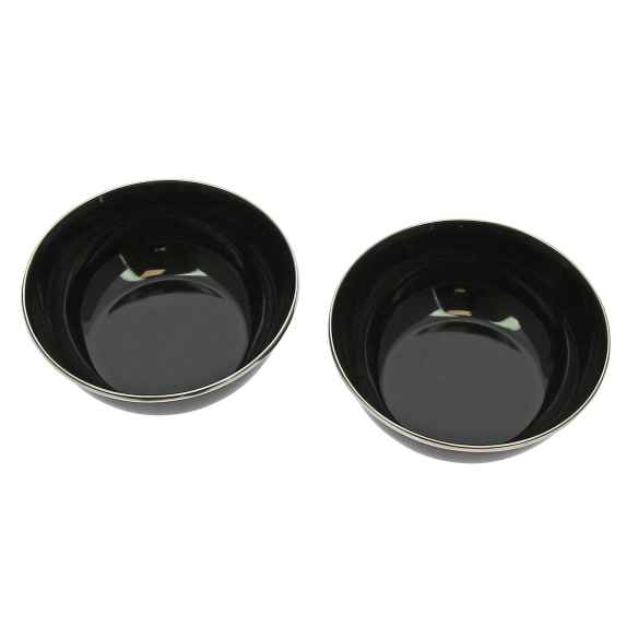 Pack de 2 bols en acier émaillé Incasa RG-917536