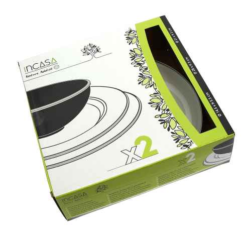 Pack vaisselle 6 pièces en acier émaillé Incasa RG-917546