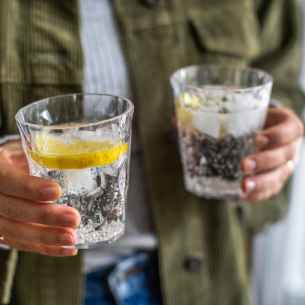 Lot de 4 gobelets à eau 250 ml Koziol RG-918439