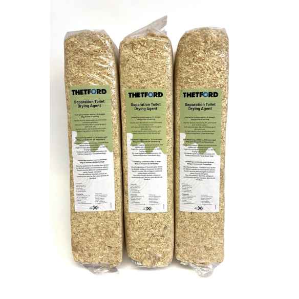 Lot de 3 sachets de copeaux de bois pour Thetford RG-167153