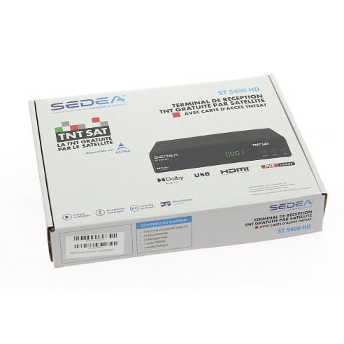 Récepteur TNTSAT HD par Satellite ST-5400HD SEDEA RG-868787