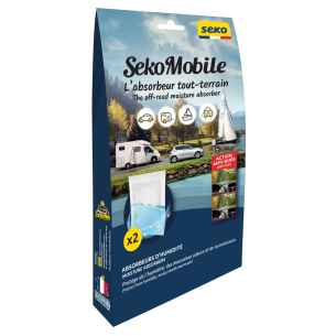 Lot de 2 absorbeurs d'humidité SekoMobile 2x150gr Seko RG-692256