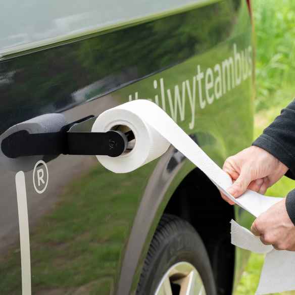 Porte-rouleau de papier toilette aimanté Silwy RG-314787