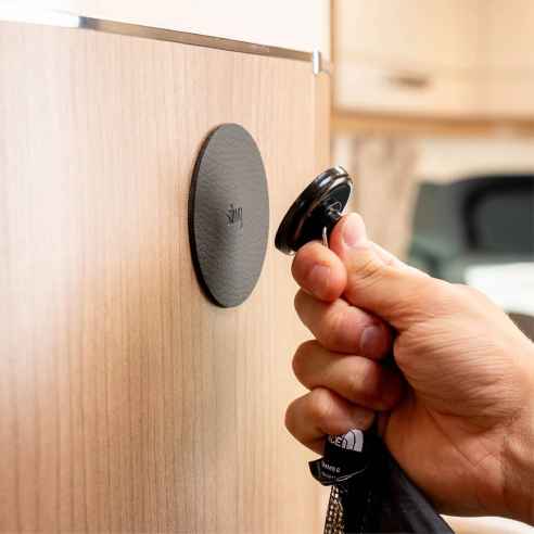 Crochet aimanté THE ONE avec patin métallique Silwy RG-314797