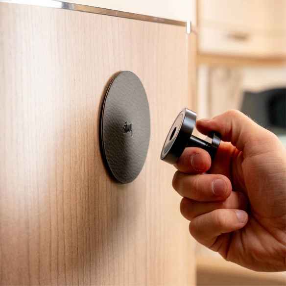 Crochet aimanté SPOT avec patin métallique 3M Silwy RG-314707