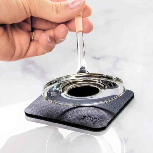 Lot de 2 verres à champagne en cristal aimantés Silwy RG-918442