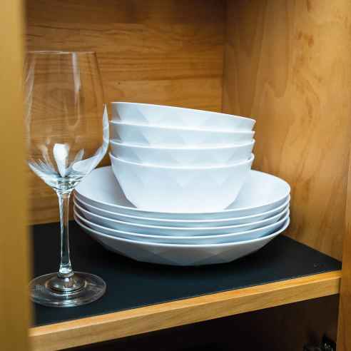 Tapis nano gel métal noir Silwy RG-912878