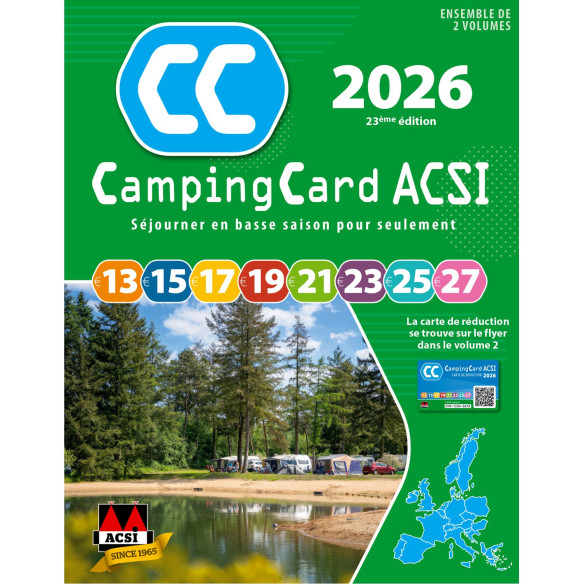 Guide CampingCard 2026 ACSI RG-113255