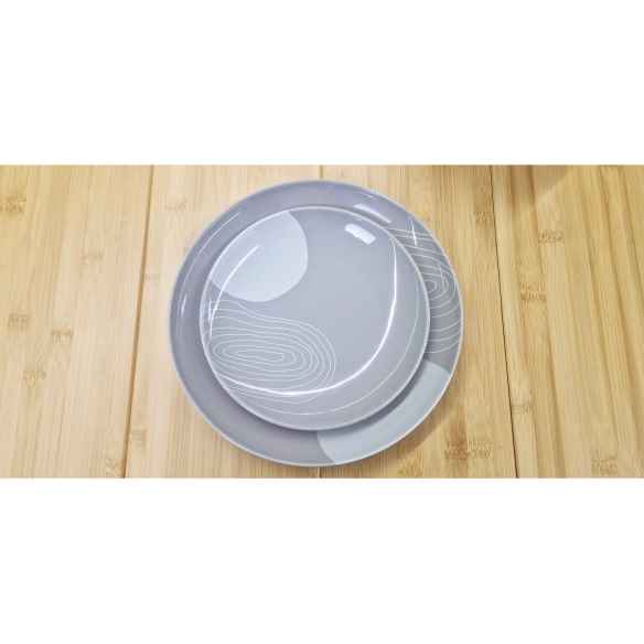 Pack vaisselle mélamine 12 pièces Harmony Incasa RG-917533