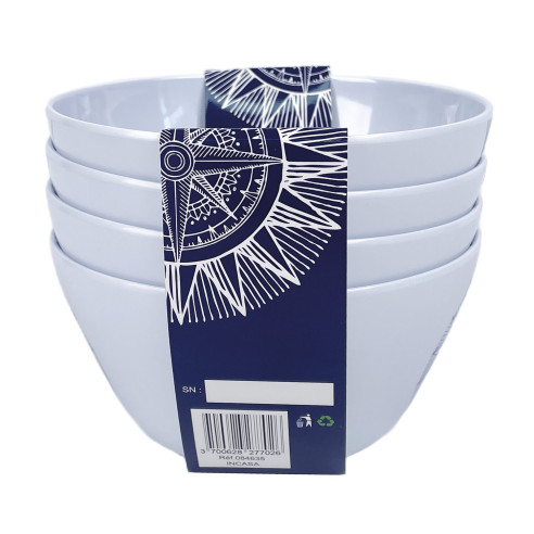 Pack 4 bols mélamine Cardinal Incasa RG-917564