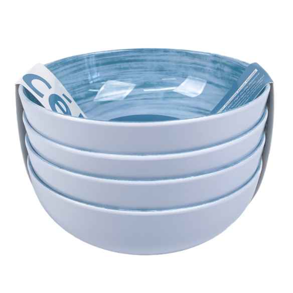 Pack 4 bols mélamine Céleste Incasa RG-917525