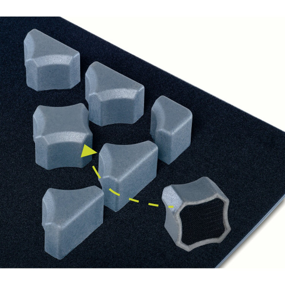 Tapis velcro pour modules de Vario Purvario by DÖRR RG-911459