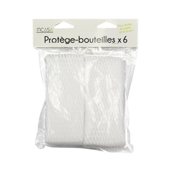 Lot de 6 protège-bouteilles Incasa RG-911498