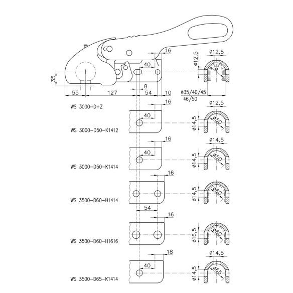 Stabilisateur WS3000 Winterhoff RG-125701