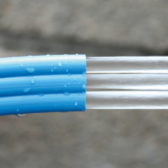 Tuyau d'eau plat sur enrouleur 15m spécial Roc line RG-121535C