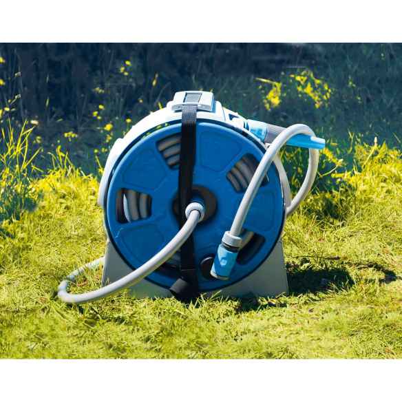 Tuyau d'eau sur enrouleur cassette 15m Kristaal Clear RG-121545C