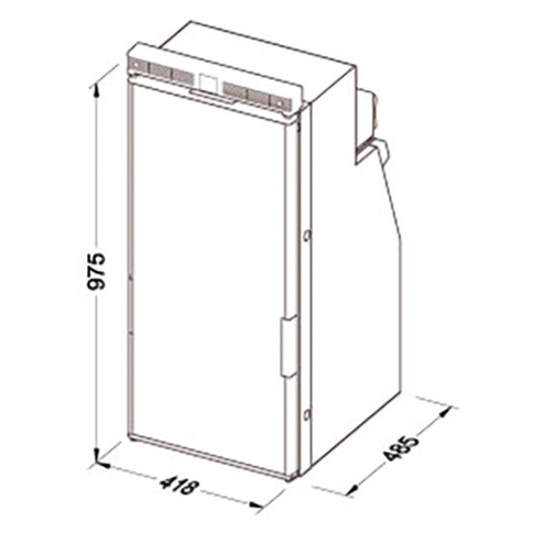 Modèle : Installation haute Thetford RG-262547
