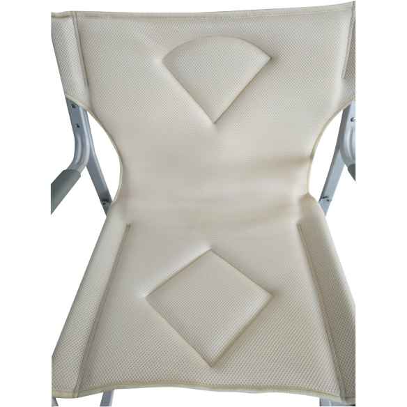 Fauteuil camping DIRECTOR FLAT blanc  RG-070718