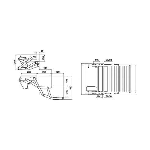 Double marchepied omni-step 12V Thule RG-5Q59