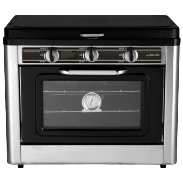 Combiné four et réchaud 2 feux à gaz Baya Sun RG-214763C