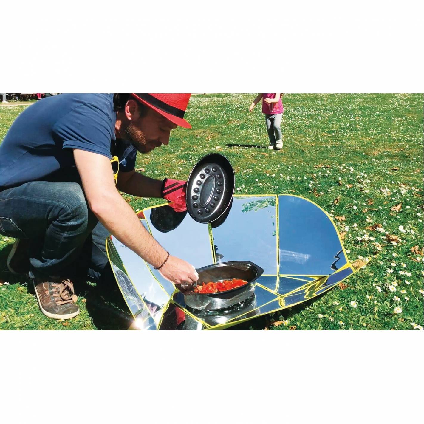 doit avoir pour pique-nique camping Fondchy cuiseur solaire portatif four solaire poêle solaire grille solaire
