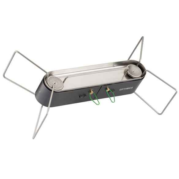 Réchaud à gaz avec 2 feux Gemini Optimus  RG-215726