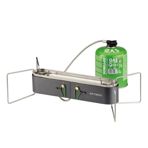 Réchaud à gaz avec 2 feux Gemini Optimus  RG-215726