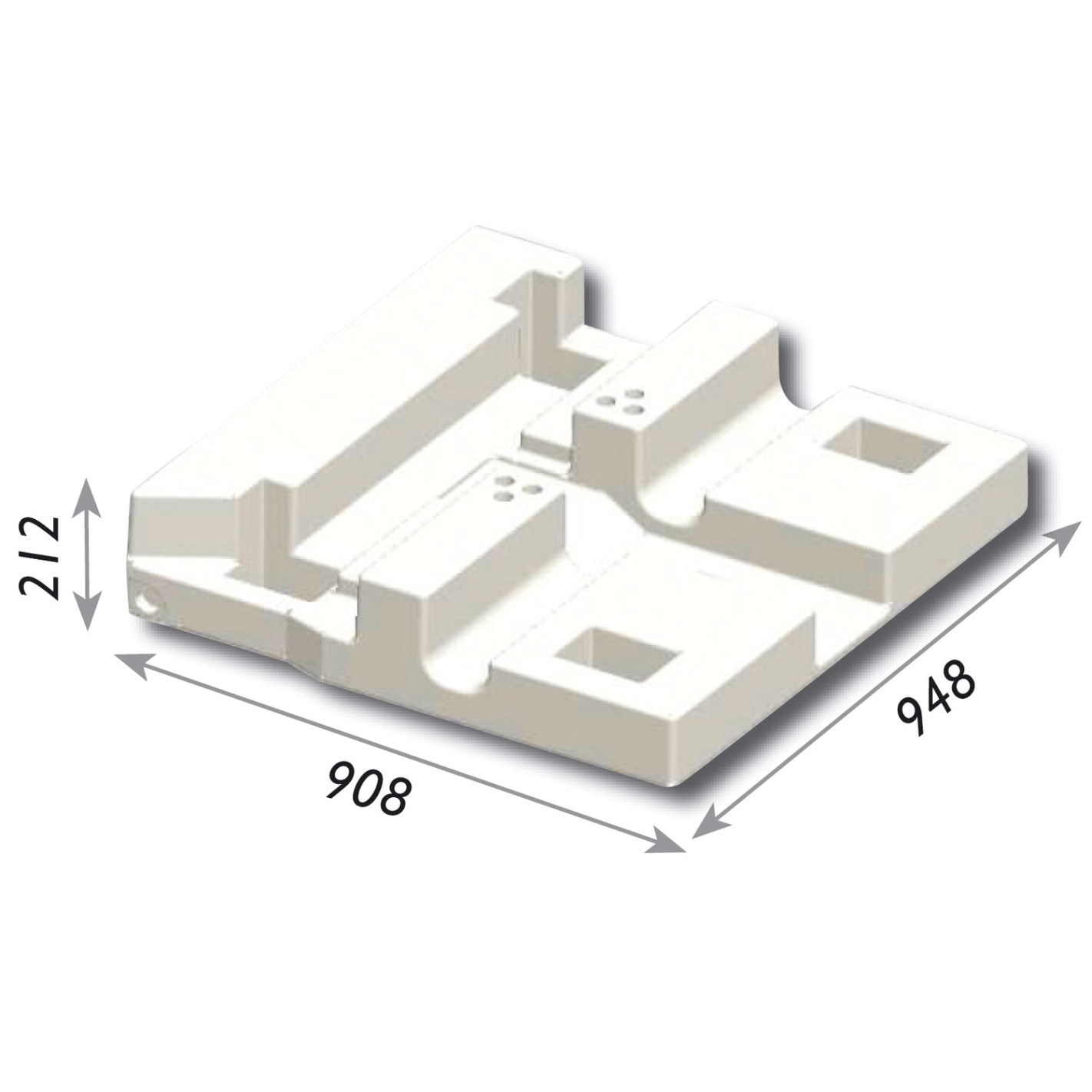 CLC Accessoires - Réservoir eaux usées 78 litres Boxer/Jumper