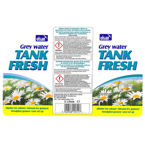 Purificateur d'eaux usées Tank Fresh Elsan RG-311081
