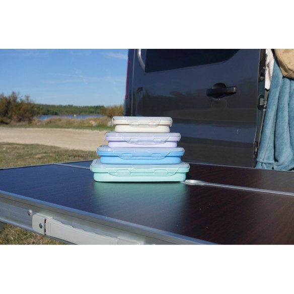 Lot de 4 boîtes de cuisine rétractables Incasa RG-912321