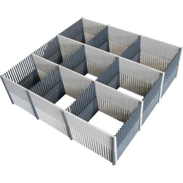 Organiseur de tiroir gris Purvario by DÖRR RG-912411