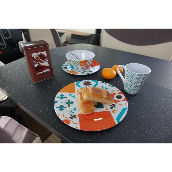 Pack vaisselle Carreaux de ciment Wol RG-914555