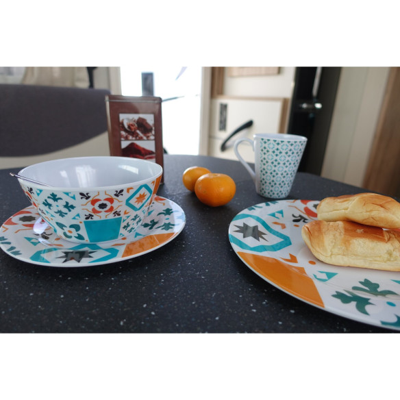 Pack vaisselle Carreaux de ciment Wol RG-914555