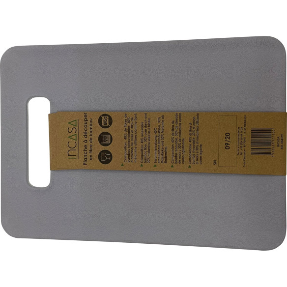 Planche à découper en fibre de bambou Incasa RG-914508