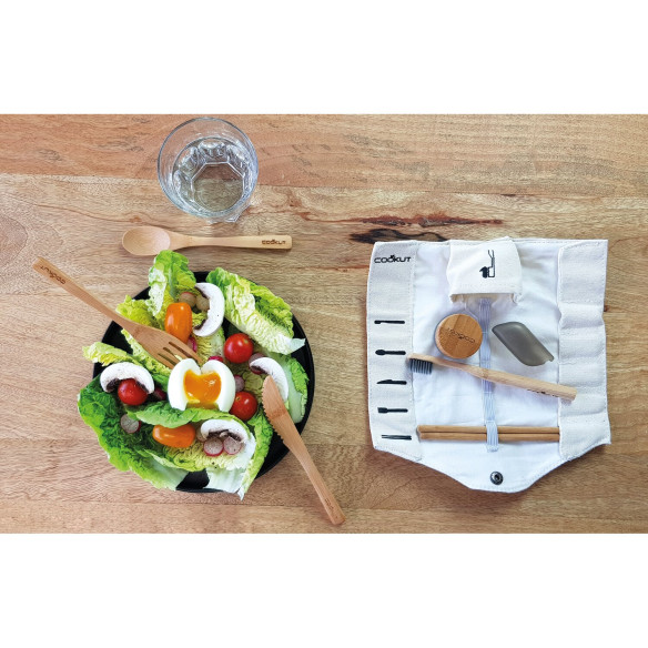 Kit Bam Bam en bambou zéro déchet Cookut RG-914579