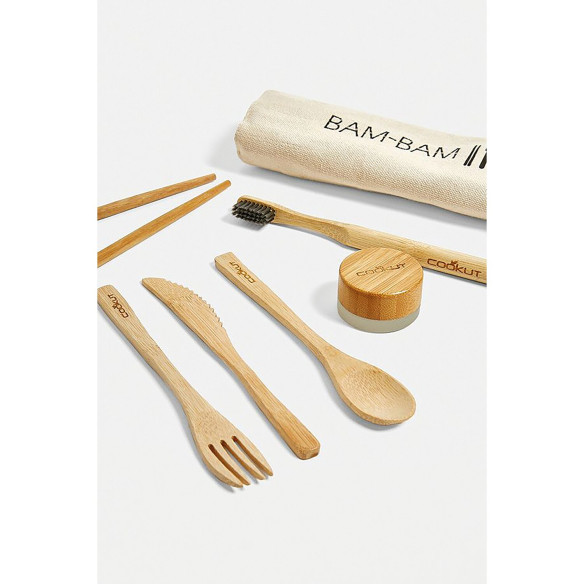 Kit Bam Bam en bambou zéro déchet Cookut RG-914579