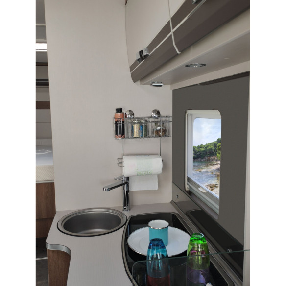 Porte-rouleau d'essuie-tout avec rangement Incasa RG-912854