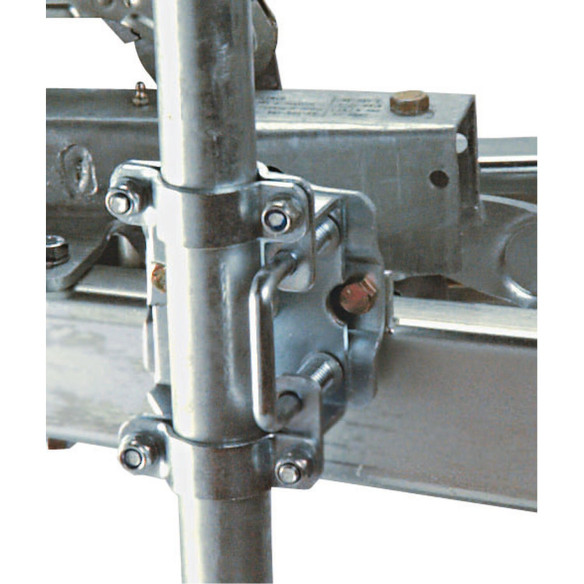 Collier de fixation amovible pour roue jockey Al-ko RG-126322