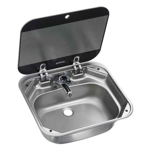 ÉVier de RV Evier Camping Car avec Couvercle Lavabo de Camping-Car avec  Robinet Caché Repliable pour Camping-Cars, Caravanes Classiques :  : Auto et Moto