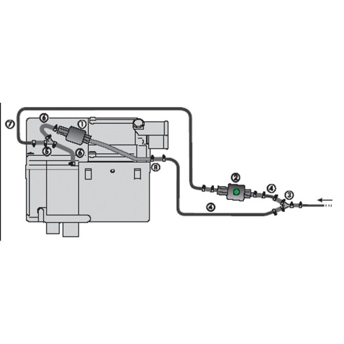 Kit pompe altitude pour chauffage Hydronic Eberspächer RG-345253