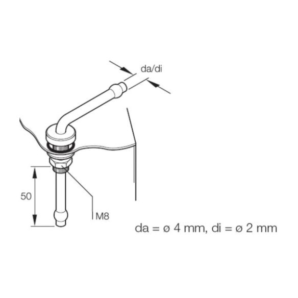 Tube plongeur prélèvement du carburant Eberspächer RG-345284