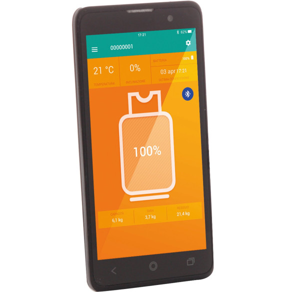 Balance connectée contrôle de gaz W8 Brunner RG-442435