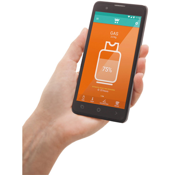 Balance connectée contrôle de gaz W8 Brunner RG-442435