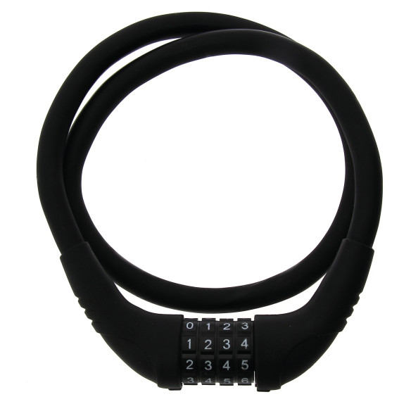 Antivol de vélo en silicone à code 60cm E-scape RG-152123