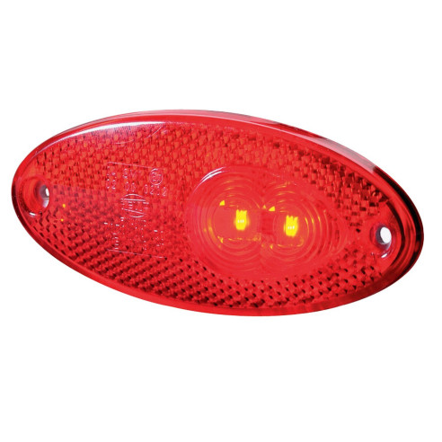 Feu avant et côté 2 Leds orange Hella RG-258118