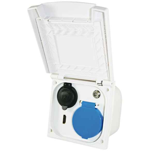 Multiprise extérieure 12/220V HDMI HABA RG-353561